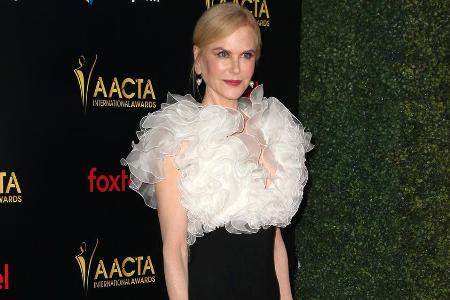Nicole Kidman präsentiert sich stilsicher auf dem roten Teppich Nicole Kidman präsentiert sich stilsicher auf dem roten Teppich