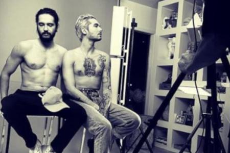 Tom und Bill Kaulitz beim Foto-Shooting für das neue Tom und Bill Kaulitz beim Foto-Shooting für das neue