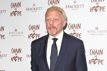 Boris Becker Ende 2018 bei einer Veranstaltung in London