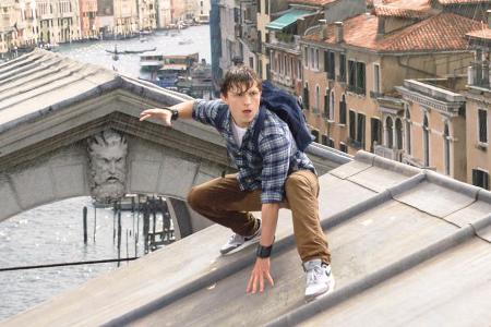 Der Europa-Trip von Peter Parker alias Spider-Man (Tom Holland) nimmt eine unerwartete Wendung Der Europa-Trip von Peter Parker alias Spider-Man (Tom Holland) nimmt eine unerwartete Wendung