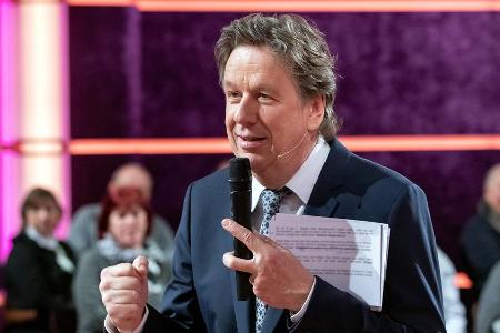 Jörg Kachelmann bei der Aufzeichnung von der Talkshow Jörg Kachelmann bei der Aufzeichnung von der Talkshow
