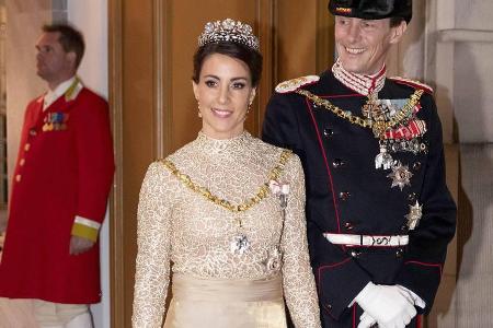 Prinzessin Marie strahlt beim Neujahrsempfang Prinzessin Marie strahlt beim Neujahrsempfang