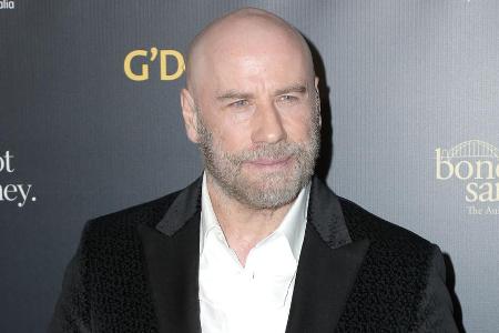 John Travolta - erstmals mit Glatze - bei einer Veranstaltung John Travolta - erstmals mit Glatze - bei einer Veranstaltung