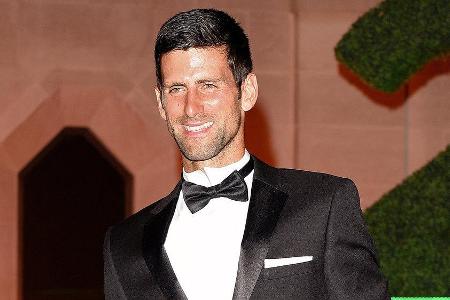Novak Djokovic hat Grund zur Freude Novak Djokovic hat Grund zur Freude