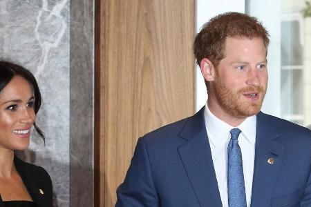 Prinz Harry und Meghan bei einem Auftritt in London Prinz Harry und Meghan bei einem Auftritt in London