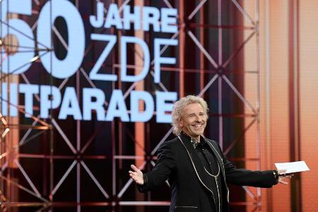 Mit Moderator Thomas Gottschalk feierte das ZDF den 50. Geburtstag einer seiner bekanntesten Sendungen Mit Moderator Thomas Gottschalk feierte das ZDF den 50. Geburtstag einer seiner bekanntesten Sendungen