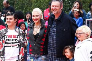 Gwen Stefani zeigt auf dem roten Teppich ihre Kinder