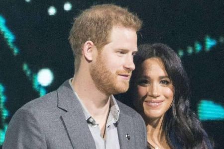 Prinz Harry und Herzogin Meghan bei einem ihrer letzten gemeinsamen Auftritte vor der Geburt ihres ersten Kindes Prinz Harry und Herzogin Meghan bei einem ihrer letzten gemeinsamen Auftritte vor der Geburt ihres ersten Kindes