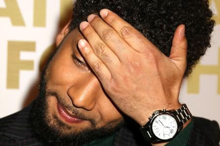 Jussie Smollett langt sich dieser Tage wohl öfters an den Kopf Jussie Smollett langt sich dieser Tage wohl öfters an den Kopf