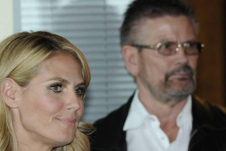 Heidi Klum mit ihrem Vater Günther im Jahr 2014 Heidi Klum mit ihrem Vater Günther im Jahr 2014