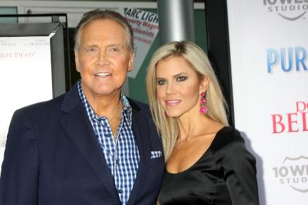 Lee Majors mit seiner Ehefrau Faith in Los Angeles Lee Majors mit seiner Ehefrau Faith in Los Angeles
