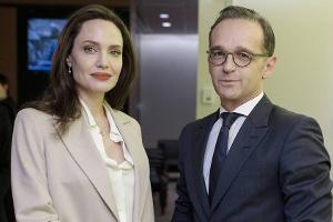 Angelina Jolie kämpft mit Heiko Maas gegen sexuelle Gewalt