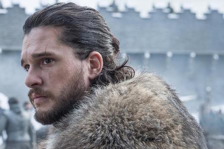 Kit Harington trägt als Jon Schnee ein ganz besonderes Kostüm Kit Harington trägt als Jon Schnee ein ganz besonderes Kostüm