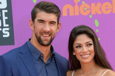 Michael Phelps und seine Ehefrau Nicole Michael Phelps und seine Ehefrau Nicole