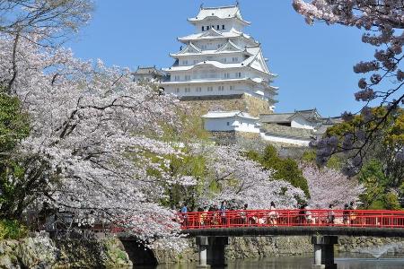 Die Burg Himeji ist nur eine der vielen Sehenswürdigkeiten der Region Setouchi Die Burg Himeji ist nur eine der vielen Sehenswürdigkeiten der Region Setouchi