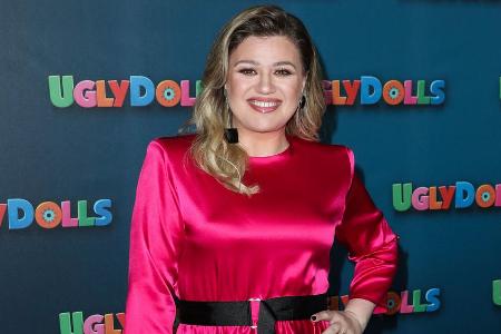 Kelly Clarkson überrascht beim Fototermin zum bevorstehenden Animationsfilm Kelly Clarkson überrascht beim Fototermin zum bevorstehenden Animationsfilm