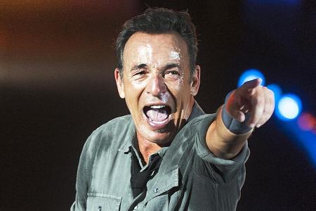 Bruce Springsteen während eines Auftritts in Brasilien Bruce Springsteen während eines Auftritts in Brasilien