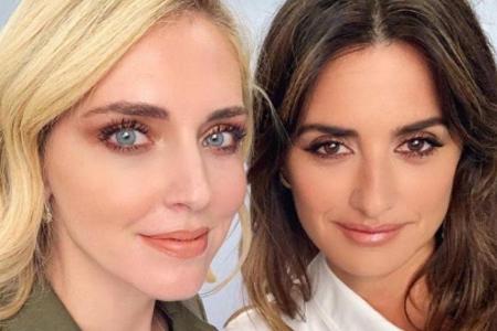 Chiara Ferragni (l.) traf in Madrid Penélope Cruz (r.) Chiara Ferragni (l.) traf in Madrid Penélope Cruz (r.)
