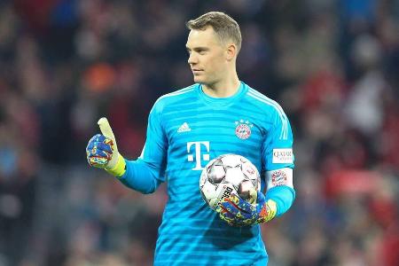 Manuel Neuer während des Spiels des FC Bayern München gegen Borussia Dortmund Manuel Neuer während des Spiels des FC Bayern München gegen Borussia Dortmund