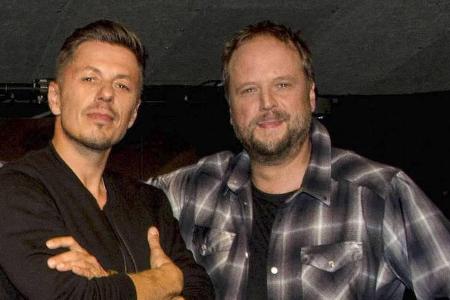 Michi Beck und Smudo bei einem Michi Beck und Smudo bei einem