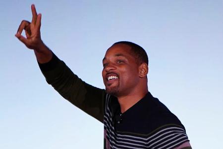 Will Smith hat mit seinem Sohn Jaden einen Song performt Will Smith hat mit seinem Sohn Jaden einen Song performt