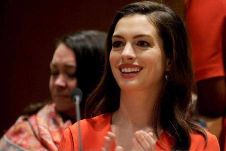Anne Hathaway ist UN-Botschafterin für Frauenrechte Anne Hathaway ist UN-Botschafterin für Frauenrechte