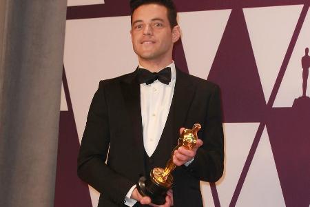 Rami Malek feierte bei den 91. Oscars den bisherigen Höhepunkt seiner Karriere