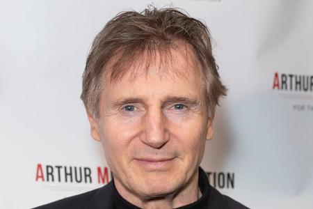 Liam Neeson bei einem Auftritt in New York Liam Neeson bei einem Auftritt in New York