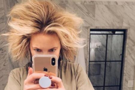 Schauspielerin Kate Hudson mit wilder Haarpracht Schauspielerin Kate Hudson mit wilder Haarpracht