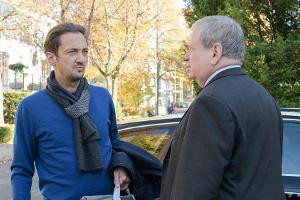 "Der Staatsanwalt": Staatsanwalt Bernd Reuther (Rainer Hunold, r.) befragt Konstantin Renner (Jan Messutat), den Ex-Freund d...