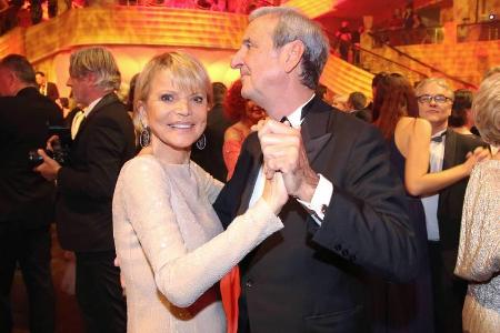 Uschi Glas und Dieter Hermann auf dem Deutschen Filmball im Januar Uschi Glas und Dieter Hermann auf dem Deutschen Filmball im Januar