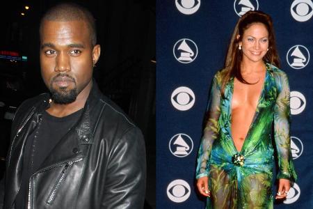 Kanye West und Jennifer Lopez sorgten schon für skandalträchtige Momente bei den Grammys Kanye West und Jennifer Lopez sorgten schon für skandalträchtige Momente bei den Grammys