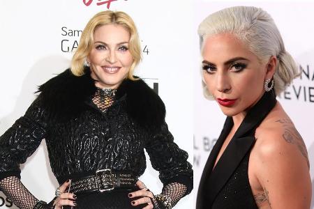 Madonna und Lady Gaga scheinen ihren Streit nach der Oscar-Verleihung beigelegt zu haben Madonna und Lady Gaga scheinen ihren Streit nach der Oscar-Verleihung beigelegt zu haben