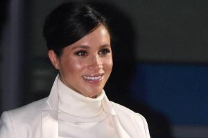 Herzogin Meghan strahlt allen Ärger einfach weg