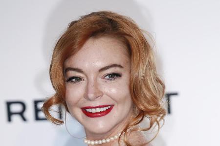 Lindsay Lohan bei einem Auftritt in Frankreich Lindsay Lohan bei einem Auftritt in Frankreich
