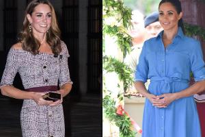Trotz Meghan-Hype: In Sachen Mode liegt Herzogin Kate vorn