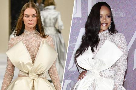 Popsternchen Rihanna (30, r.) feierte ihren jährlichen Diamond Ball in New York - und trug dabei ein weißes Ensemble von Ale... Popsternchen Rihanna (30, r.) feierte ihren jährlichen Diamond Ball in New York - und trug dabei ein weißes Ensemble von Ale...