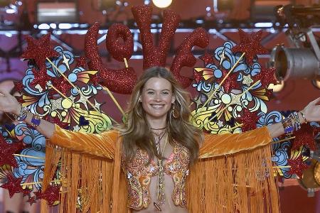 Behati Prinsloo lief zuletzt 2015 für Behati Prinsloo lief zuletzt 2015 für