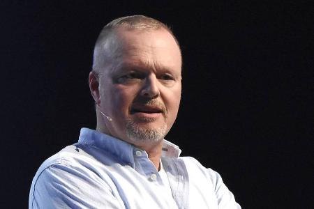 Beim Founders Festival Bits & Pretzels in München lief er sich im September 2017 schon mal warm: Entertainer Stefan Raab Beim Founders Festival Bits & Pretzels in München lief er sich im September 2017 schon mal warm: Entertainer Stefan Raab