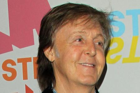 Paul McCartney bei einem Auftritt in Los Angeles Paul McCartney bei einem Auftritt in Los Angeles