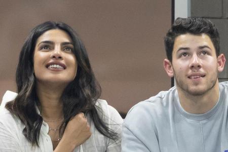Priyanka Chopra und Nick Jonas bei den US Open 2018 Priyanka Chopra und Nick Jonas bei den US Open 2018