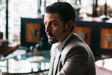Diego Luna spielt den Drogenboss Miguel Ángel Félix Gallardo Diego Luna spielt den Drogenboss Miguel Ángel Félix Gallardo