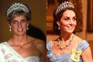 Herzogin Kate: Schon wieder trägt sie Schmuck von Prinzessin Diana