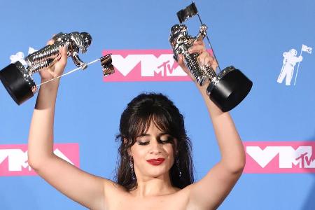 Camila Cabello bei den MTV Video Music Awards in der Radio City Music Hall in New York Camila Cabello bei den MTV Video Music Awards in der Radio City Music Hall in New York