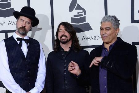Krist Novoselic, Dave Grohl und Pat Smear - die noch lebenden Nirvana-Mitglieder v.l.n.r. Krist Novoselic, Dave Grohl und Pat Smear - die noch lebenden Nirvana-Mitglieder v.l.n.r.