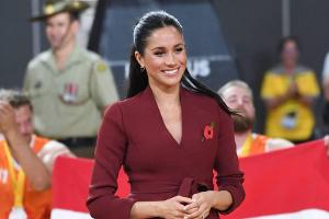 Herzogin Meghan im schicken Business-Look