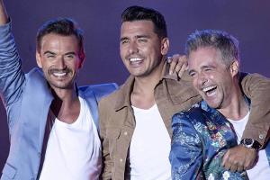 Klubbb3: Florian Silbereisen (v.l.), Jan Smit und Christoff De Bolle