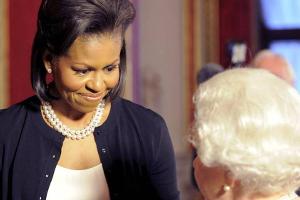 Michelle Obama: So kam es zu ihrem Mega-Fauxpas mit der Queen