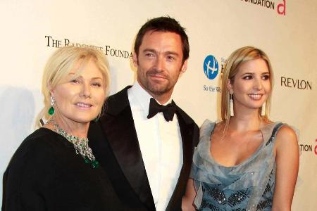 Hugh Jackman, seine Ehefrau Deborra-Lee Furness (l.) und Ivanka Trump Hugh Jackman, seine Ehefrau Deborra-Lee Furness (l.) und Ivanka Trump