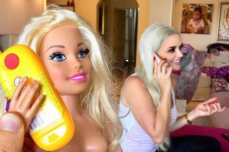 Ehemann Lucas Cordalis sieht in Barbie eindeutige Ähnlichkeiten zu seiner Frau Ehemann Lucas Cordalis sieht in Barbie eindeutige Ähnlichkeiten zu seiner Frau